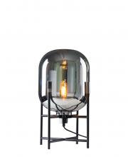 Bethel International DU111SMK - Matte Black Table Lamp