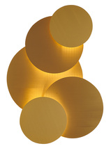 Bethel International MU80W17BR - Brass LED Wall Sconce