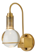 Bethel International MU90W12BR - Antique Brass Wall Sconce