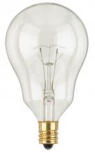 Westinghouse 394100 - 60W A15 Incandescent Fan Clear E12 (Candelabra) Base, 120 Volt, Card, 2-Pack