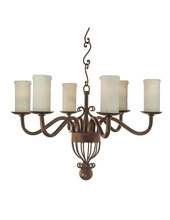 Santangelo Lighting & Design CH-CNTBR-6L - Cantabria 6 Light Chandelier