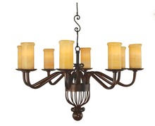 Santangelo Lighting & Design CH-CNTBR-8L - Cantabria 8 Light Chandelier