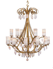 Santangelo Lighting & Design CH-LGNT-18L - Elegante 18-Light Chandelier