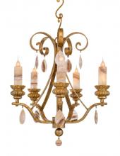 Santangelo Lighting & Design CH-LGNT-5L-LG - Elegante 5 Light Chandelier Large