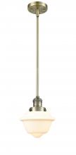 Innovations Lighting 201S-AB-G531 - Oxford - 1 Light - 8 inch - Antique Brass - Stem Hung - Mini Pendant
