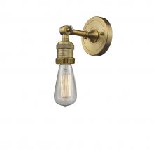 Innovations Lighting 203-BB - Bare Bulb - 1 Light - 5 inch - Brushed Brass - Sconce