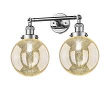 Innovations Lighting 208-PC-G208-8 - Beacon - 2 Light - 19 inch - Polished Chrome - Adjustable Bath Vanity Light