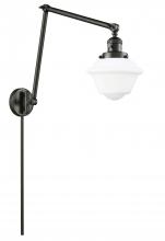 Innovations Lighting 238-OB-G531 - Oxford - 1 Light - 8 inch - Oil Rubbed Bronze - Swing Arm
