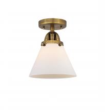 Innovations Lighting 288-1C-BB-G41 - Cone - 1 Light - 8 inch - Brushed Brass - Semi-Flush Mount