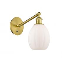 Innovations Lighting 317-1W-SG-G81 - Eaton - 1 Light - 6 inch - Satin Gold - Adjustable Sconce