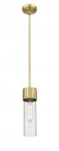 Innovations Lighting 428-1S-BB-G428-12CL - Bolivar - 1 Light - 5 inch - Brushed Brass - Pendant