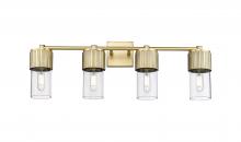 Innovations Lighting 428-4W-BB-G428-7CL - Bolivar - 4 Light - 31 inch - Brushed Brass - Bath Vanity Light