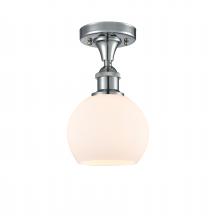 Innovations Lighting 516-1C-PC-G121-6 - Athens - 1 Light - 6 inch - Polished Chrome - Semi-Flush Mount