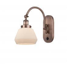 Innovations Lighting 918-1W-AC-G171 - Fulton - 1 Light - 7 inch - Antique Copper - Adjustable Swing Arm