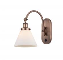 Innovations Lighting 918-1W-AC-G41 - Cone - 1 Light - 8 inch - Antique Copper - Adjustable Swing Arm