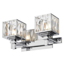 Golden 1035-BA2 CH - 2 Light Bath Vanity