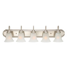 Golden 5221-5 PW-MBL - 5 Light Bath Vanity