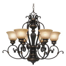 Golden 6029-6 EB - 6 Light Chandelier