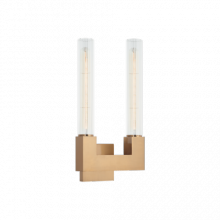 Matteo Lighting S03102AG - Odelle Aged Gold Brass Wall Sconce