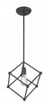 Matteo Lighting C53701MB - Hoek Collection Matte Black Pendant