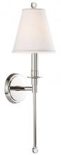 Matteo Lighting W42401WH - Nolan Wall Sconce Chrome Wall Sconce