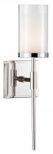 Matteo Lighting W42601CH - Nolan Wall Sconce Chrome Wall Sconce