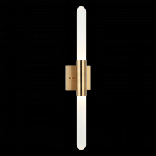 Matteo Lighting W65802AG - Aydin Aged Gold Brass Wall Sconce