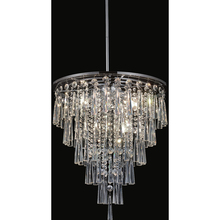 CWI Lighting 5524P20C - Blissful 8 Light Down Chandelier With Chrome Finish