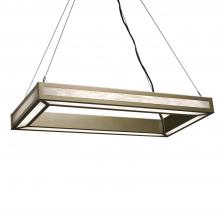 UltraLights Lighting 18404-36-CH-CO-04 - Strata 18404 Ring Pendant