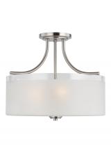 Generation Lighting 7739803-962 - Three Light Semi-Flush Mount