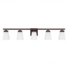 Capital 114451BZ-334 - 5 Light Vanity