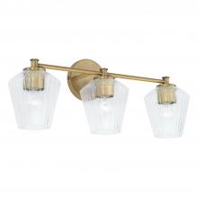 Capital 141431AD-507 - 3 Light Vanity - Aged Brass