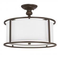 Capital 3914BB-459 - 3 Light Semi-Flush