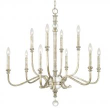 Capital 413301SG - 10 Light Chandelier