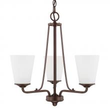 Capital 414131BZ-331 - 3 Light Chandelier