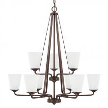 Capital 414191BZ-331 - Braylon 9-Light Chandelier