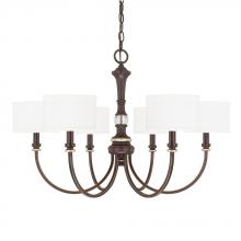 Capital 414961CZ-660 - 6 Light Chandelier
