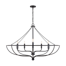 Capital 433261MB - 6 Light Chandelier