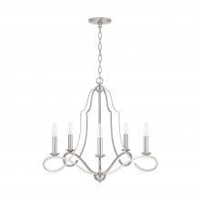 Capital 439551BN - 5 Light Chandelier