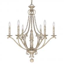 Capital 4446SQ-000 - 6 Light Chandelier