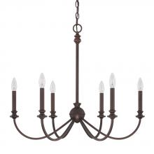 Capital 4746BB-000 - 6 Light Chandelier