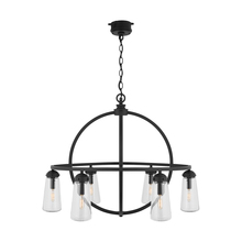 Capital 934361BK - 6-Light Chandelier