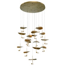 Eurofase 41907-016 - LAGATTO,16LT CHANDELIER,BRZ