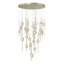 Eurofase 43890-026 - Barletta 26 Light Chandelier in Brass