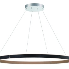 Eurofase 43898-015 - Verdura 1 Light Chandelier in Black + Brown