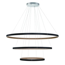 Eurofase 43900-015 - Verdura 1 Light Chandelier in Black + Brown