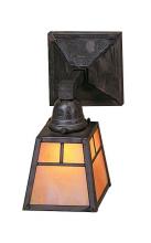Arroyo Craftsman AS-1EAM-AB - a-line shade one light sconce without overlay (empty)