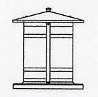 Arroyo Craftsman BC-11LAM-AB - 11" berkeley long body column mount