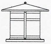 Arroyo Craftsman BC-17AM-MB - 17" berkeley column mount