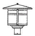 Arroyo Craftsman BP-14F-BZ - 14" berkeley post mount
